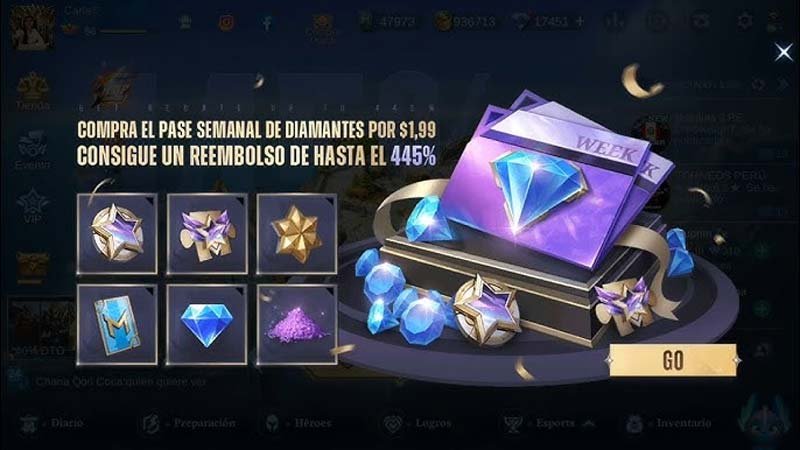 Reembolso Semanal